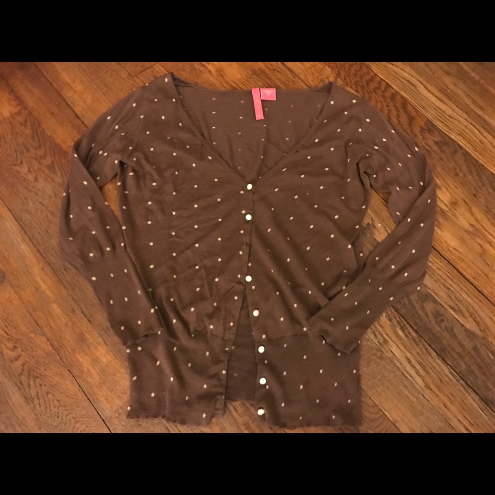 Anthropology - Charlotte Polkadot Cardigan